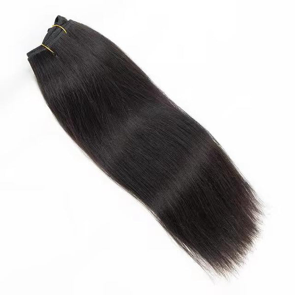 Russian dark brown hair wefts